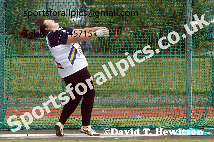 Womens hammer, 2021 Northern Senior and Under-20s Champs., Leigh. Photo: David T. Hewitson/Sports for All Pics